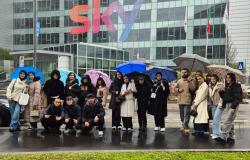 La classe 4 E Servizi Commerciali al progetto "Sky &nbsp;up Academy Studios"