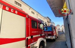Trino: Incendio di un camino di un'abitazione