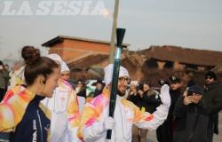 La Fiamma Olimpica illumina Crescentino: le foto