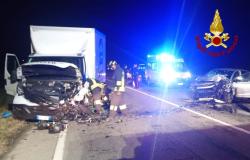 Formigliana: incidente tra auto e furgone sulla SP230 