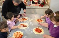 I bambini del Sacro Cuore "pizzaioli per un giorno"