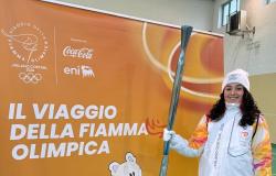 "Un'emozione fortissima ricevere la fiaccola"