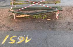 "Quando aggiusteranno le panchine di viale Rimembranza?"