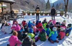 Alagna Valsesia: la Guardia di finanza incontra gli alunni delle primarie