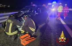 Crova, incidente coinvolge 5 vetture: due persone in ospedale 