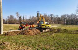 Roasio iniziati i lavori per realizzare un'area per i camperisti