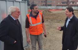 Hanno cominciato a costruire le palazzine di via Egitto