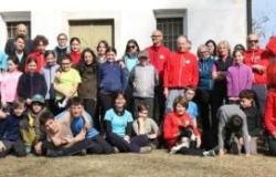 Giovani alpinisti tra antichi sentieri e mulattiere