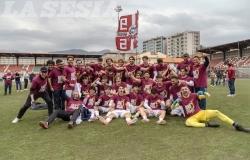 Il Borgosesia ritrova la Serie D: le foto della festa