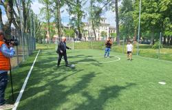 Nuovo campo da calcetto a parco Camana