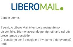 La mail Libero fuori uso in tutta Italia