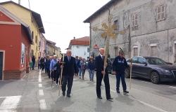 Greggio: il video della processione 