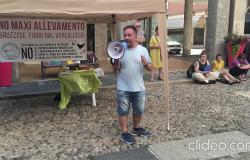 "No alla costruzione dell'allevamento intensivo ad Arborio"