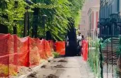 Hanno iniziato a costruire la pista ciclabile