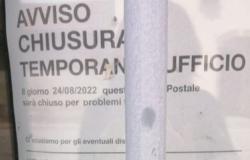 Ufficio postale chiuso senza comunicazione? No, qualcuno lo ha rimosso