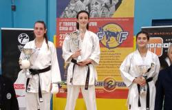 Carlotta Gerla sul podio al primo trofeo “Città di Torino” di karate
