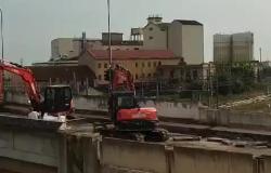 Vercelli: i lavori sul cavalcaferrovia Belvedere