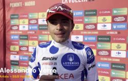 Vuelta a España 2025, Alessandro Verre  sua la prima maglia a pois   
