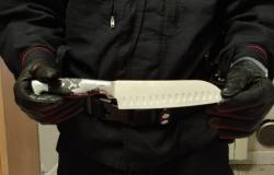 Saluggia: minaccia l'ex convivente con un coltello da cucina e la colpisce con un pugno