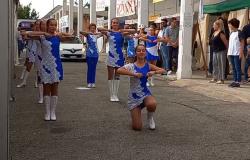 L'esibizione delle Azzurre di Occimiano alla Festa del Vino (VIDEO)