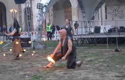 Lo spettacolo teatral pirotecnico