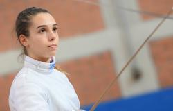 Federica Isola medaglia d'argento nella prova a squadre della spada 