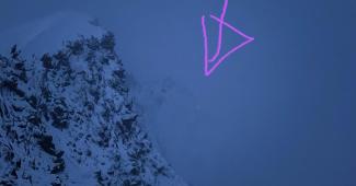 Alagna: le immagini del salvataggio dei due alpinisti bloccati sul Monte Rosa