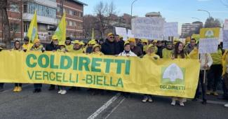 Coldiretti Vercelli-Biella alla manifestazione nazionale al Brennero