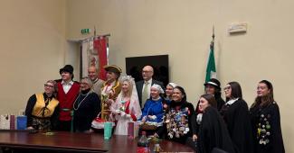 Caresanablot: consegna delle chiavi a Bacan e Bacanota