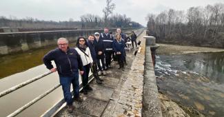 Ponte canale Dora Baltea