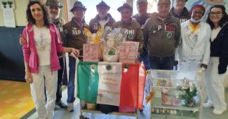Pasqua di solidariet&agrave;: il Gruppo Alpini di Prarolo in visita tra Pediatria, Anffas e Case di Riposo