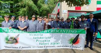 Crescentino: celebrati i 70 anni di Fondazione del Gruppo Alpini