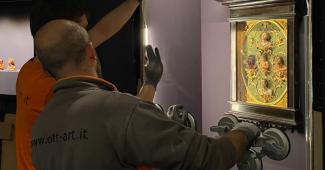 Museo Borgogna allegorie in cera di Azzolino