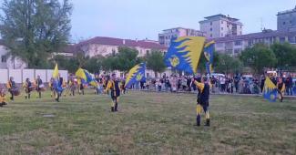 "Il contado di Castellamonte", gruppo di sbandieratori (VIDEO) 