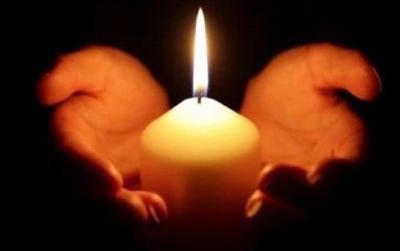 Candela lutto