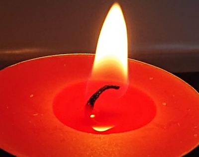 Candela lutto