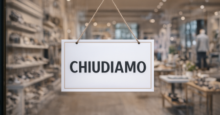 Negozio chiuso