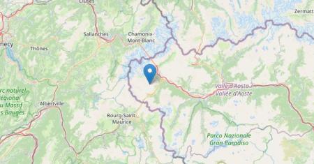 Terremoto Valle d'Aosta