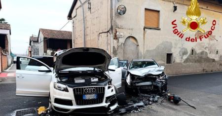 Cigliano: un incidente coinvolge due auto