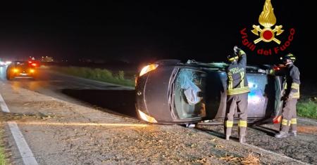 Incidente a Lignana sulla Sp 01
