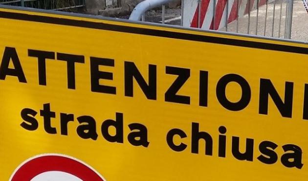 Sabato 7 chiuso al traffico un tratto della Sp 53 "Santhi&agrave;-Casanova Elvo"