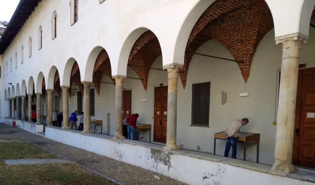 Archivio di Stato di Vercelli - Chiostro Santa Maria delle Grazie