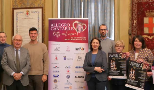 &ldquo;Ketty nel cuore&rdquo;, presentata in Comune la serata di musica e solidariet&agrave; al Teatro Civico