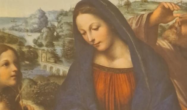 Tondo Bazzi particolare