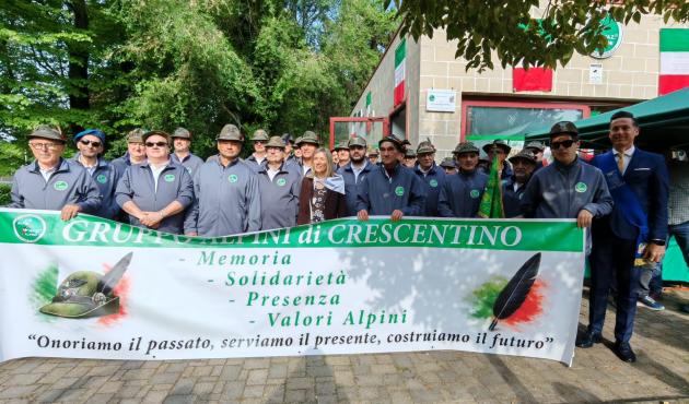 Crescentino: celebrati i 70 anni di Fondazione del Gruppo Alpini