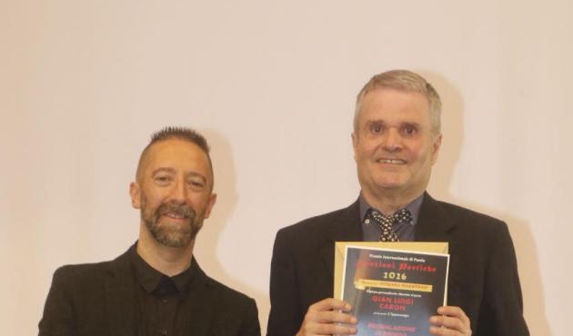 Caron, doppio riconoscimento nei premi di poesia