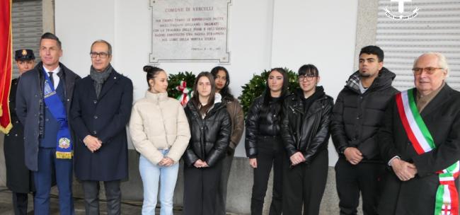 Vercelli ha celebrato il Giorno del Ricordo