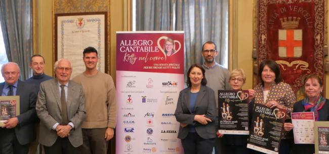 &ldquo;Ketty nel cuore&rdquo;, presentata in Comune la serata di musica e solidariet&agrave; al Teatro Civico