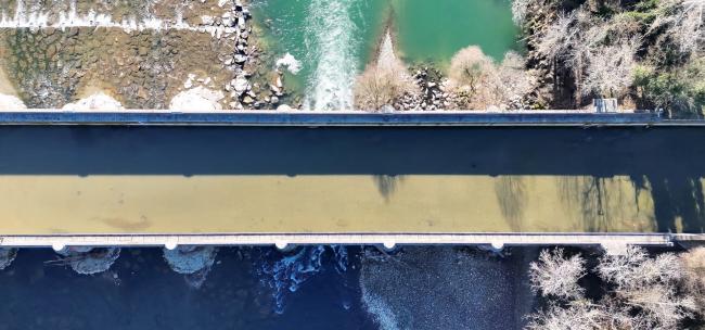 Ponte canale Cavour sulla Dora Baltea