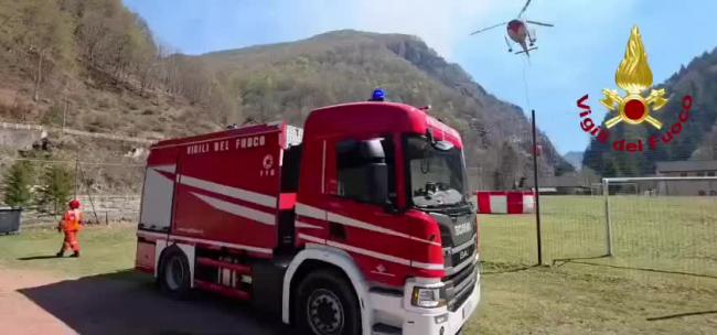 Incendio val Mastallone